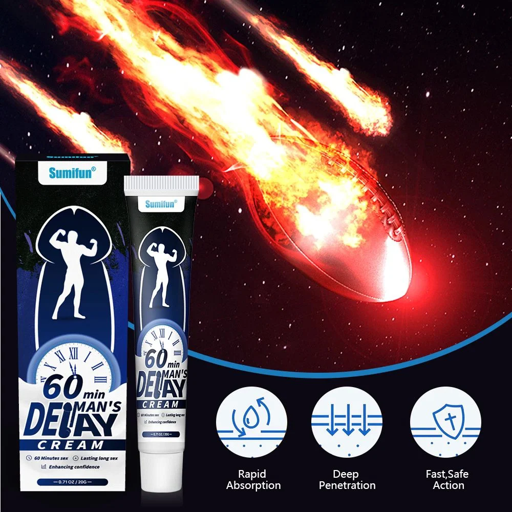 Delay Cream 20G Sexual Products Penis Massage Cream Long Lasting Delay Cream for Man
