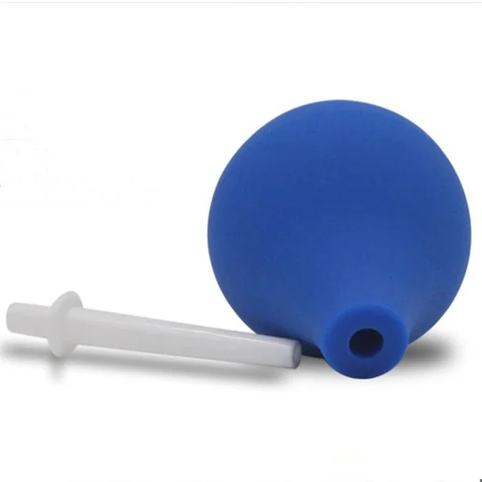 Enema Bulb 220ml Medical Grade Pvc Injections Enema Bulb Syringe Anal Enema for Cleaning Anal Vaginal Sex Toys
