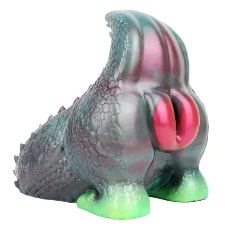 Fantasy Lizard Iridescent Lizard Queen Butt Mold Soft Silicone Masturbator Cup Male Masturbator Adult Toys