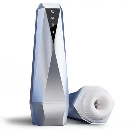 Male Masturbator Penis Pump with 10 Vibration & 3 Suction Modes 100% Waterproof Real Touch Feeling for Vagina Adult Toy