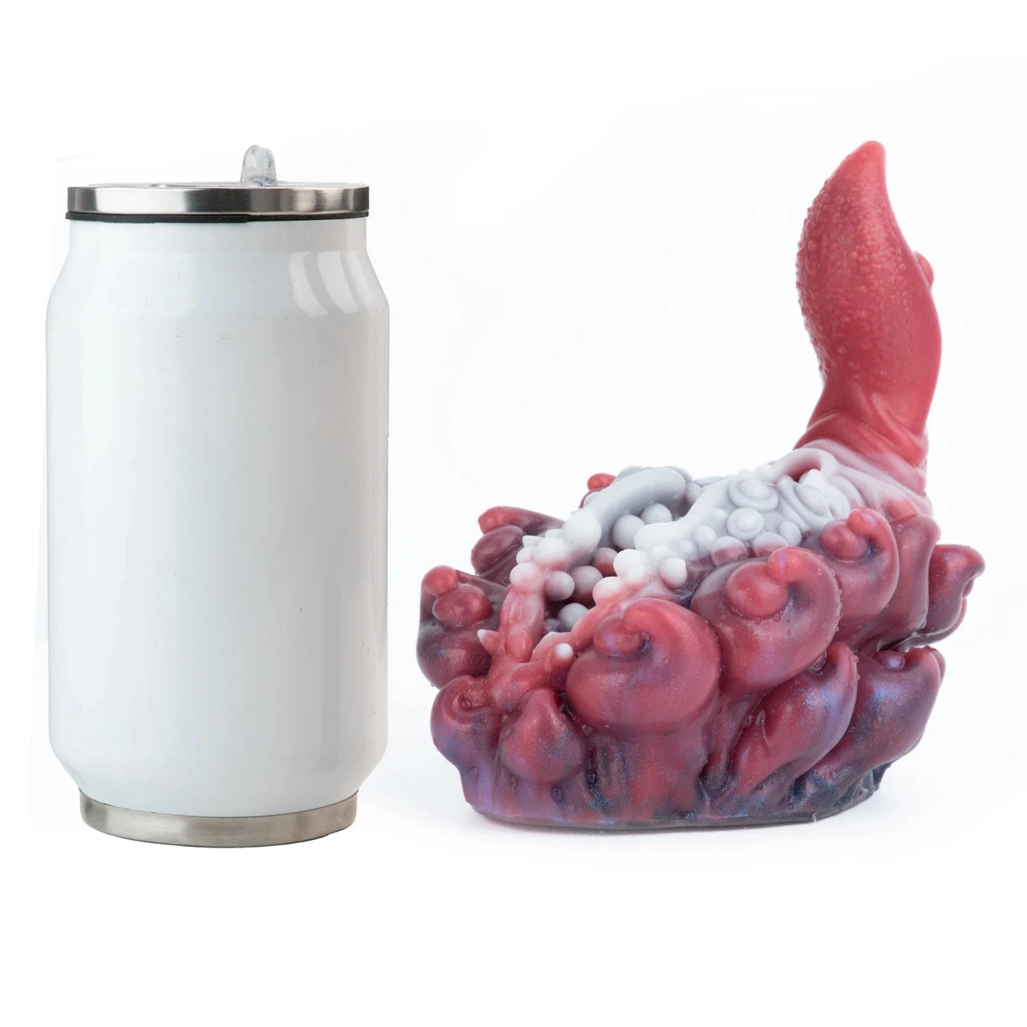 Alien Monster Male Masturbator with Long Tongue Fantasy Pocket Pussy 3D Textured Men Stroker Men's Grinder No Channel Toys