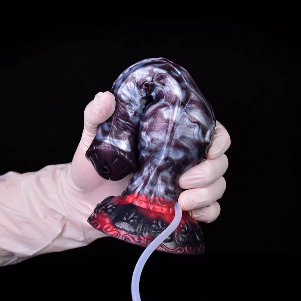 Squirting Dildo alien Cock Squirting Cock Wolf Animal Dildos with Suction Cup Ejaculating Dog Dildo Adult Sex Toy for Women