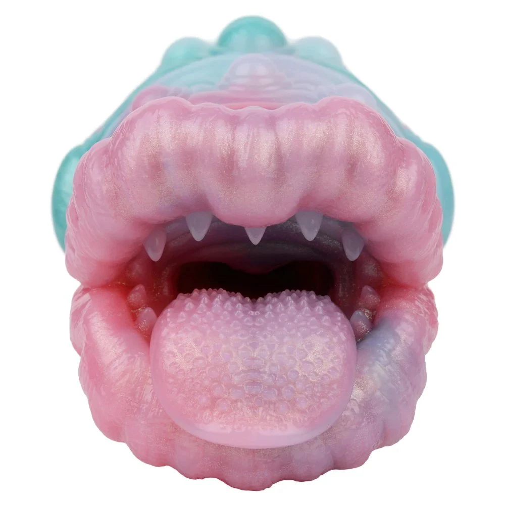 Fantasy Monster Eel Mouth Masturbator Male Masturbation Cup Soft Liquid Silicone Masturbator Adult Sex Toy