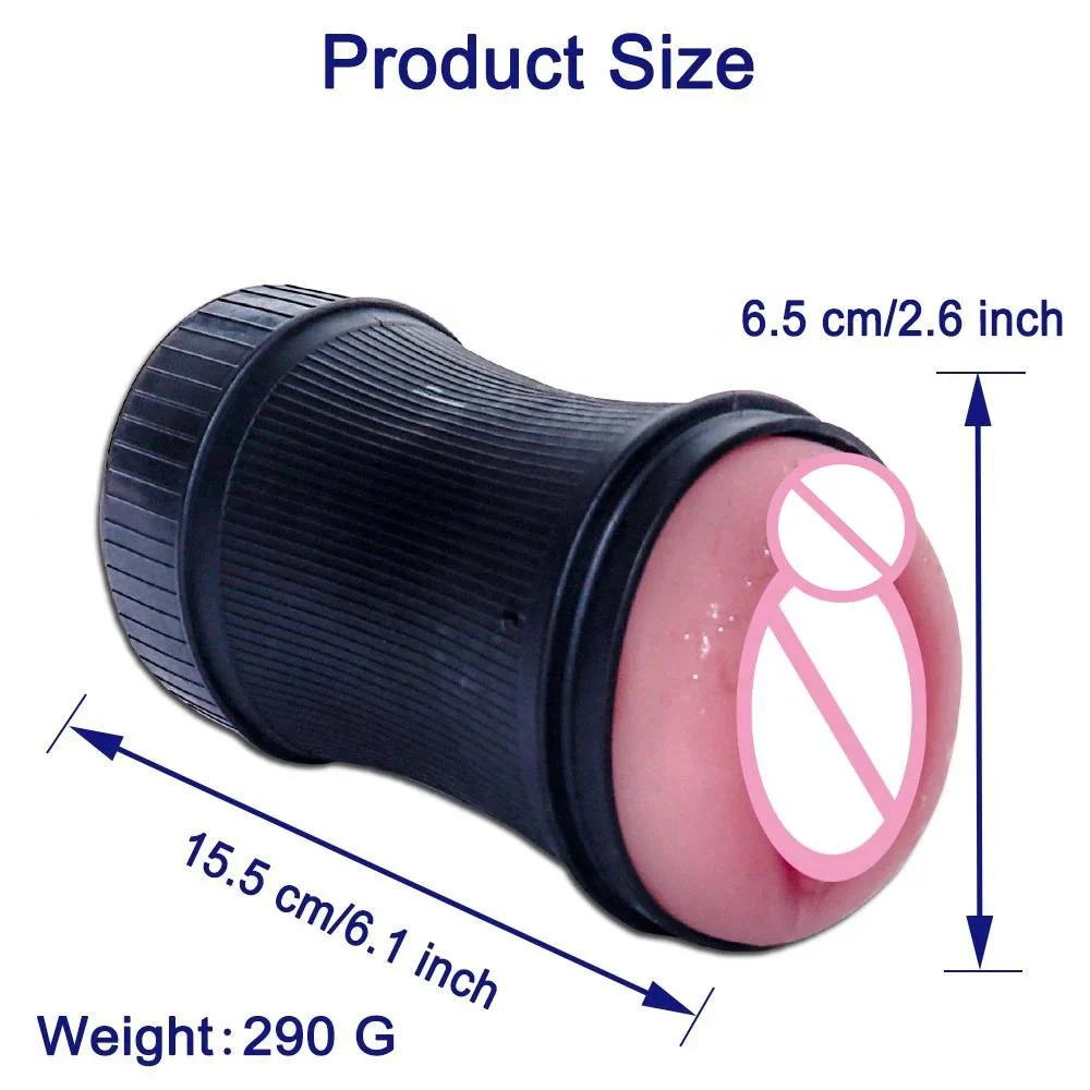 Adult Products Men Appliances Real Feel Touch Mini Manual Aircraft Cup Vibrator Masturbation Cup for Men