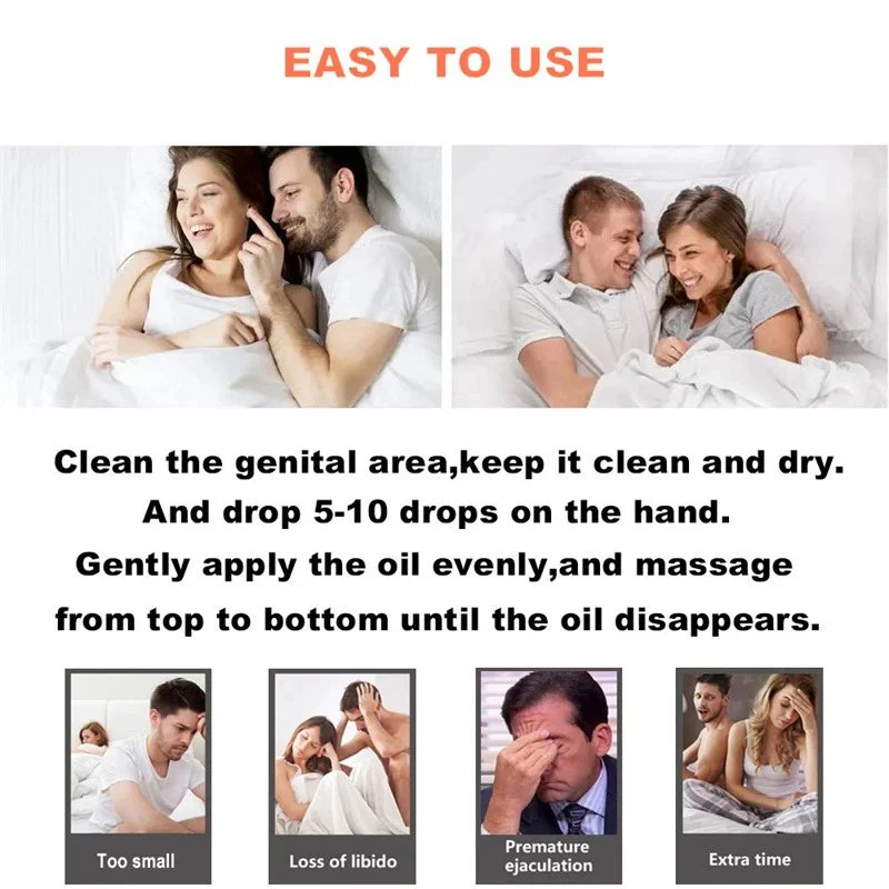 Male Private Care 30ML Sexual Products Men Private Parts Care Sex Massage Oil Penis