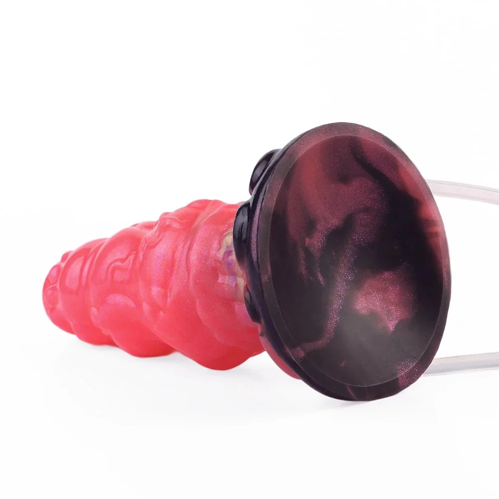 Penis of the Inflatable Water Spray Suction Cup Can Also Be Used As a Multi-purpose Silicone Sex Toy for Anal Plugs