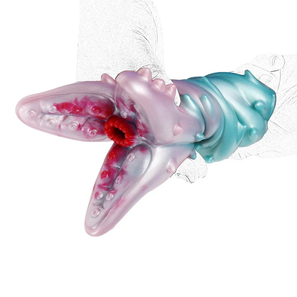 alien Plant Silicone Male Masturbation Vaginal Pocket Stimulating Orgasm Sex Toys