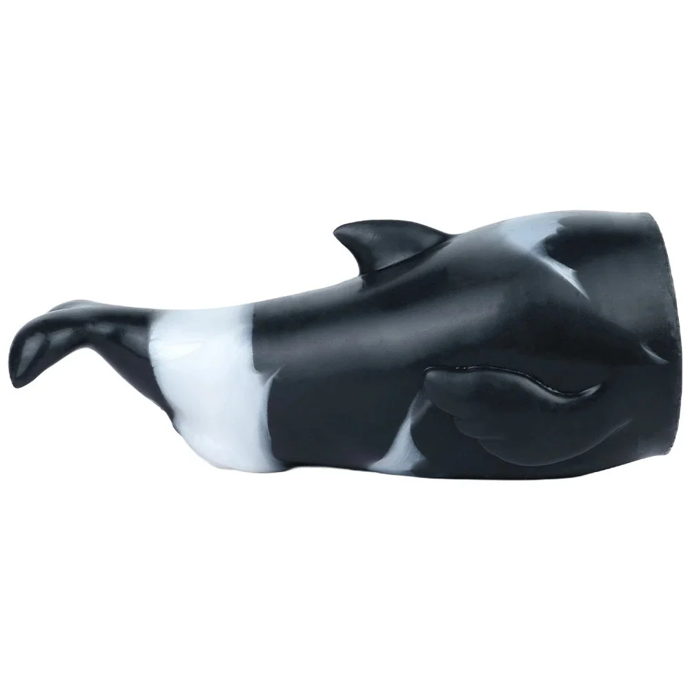 Fantasy Monster Killer Whale Pussy Tight Liquid Silicone Soft Masturbator Male Masturbation Cup Adult Sex Toy