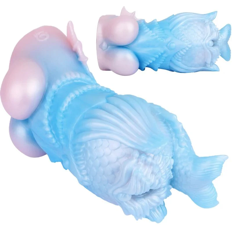 Animal Mermaid Masturbation Cup for Men Silicone Animal Fantasy Adult Products Pocket Pussy Stroker Male Sex Toy