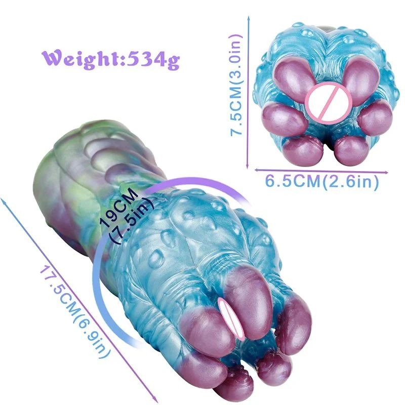 Claw Shape Adult Male Masturbation Tool, Safe and Soft Silicone Material Experience Realistic Adult Toy Masturbation