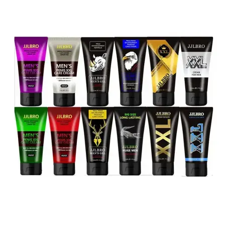 Male Private Care Adult Sexual Products Gold 60ml Man Private Part Care Penis Massage Cream Gel for Men