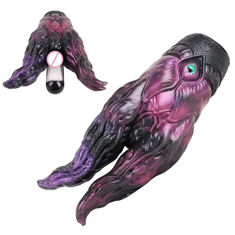 Male Sex Doll Toy Deep Sea Secret--Dagon Liquid Silicone Male Masturbation Cup Soft Vagina Pocket Pussy Adult Sex Toys