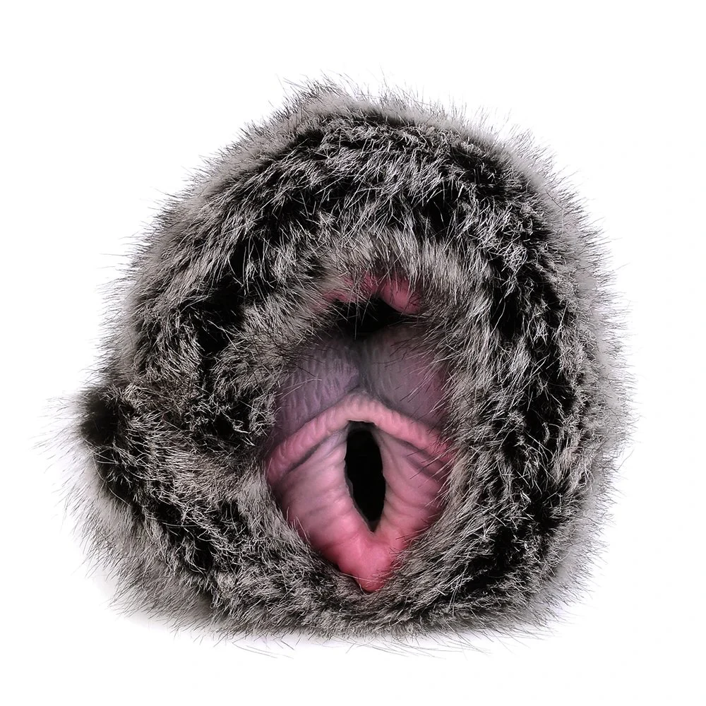 Fantasy Xiu Dog Plush Monster Masturbator Vagina Pocket Liquid Silicone Soft Male Masturbation Cup Adult Sex Toy