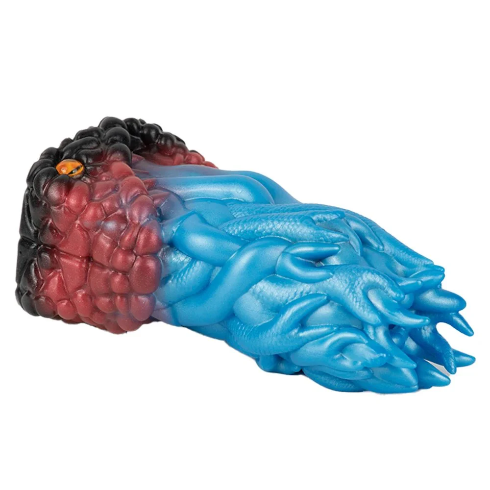 Animal Series Abyssal Python Tongue Male Manual Masturbator Single-Channel Silicone Fantasy Masturbator Realistic Experience