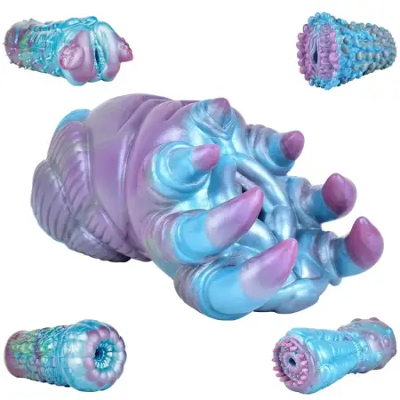Male Masturbators Fetish Animal Realistic Masturbator Cup Soft Silicone Anal Sex Toys Penis Exercise Sex Toy for Adult Men