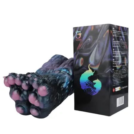 Monster Beast's Animal Foot Masturbator for Men One Channel Silicone Male Stroker Pocket Pussy Adult Sex Toys
