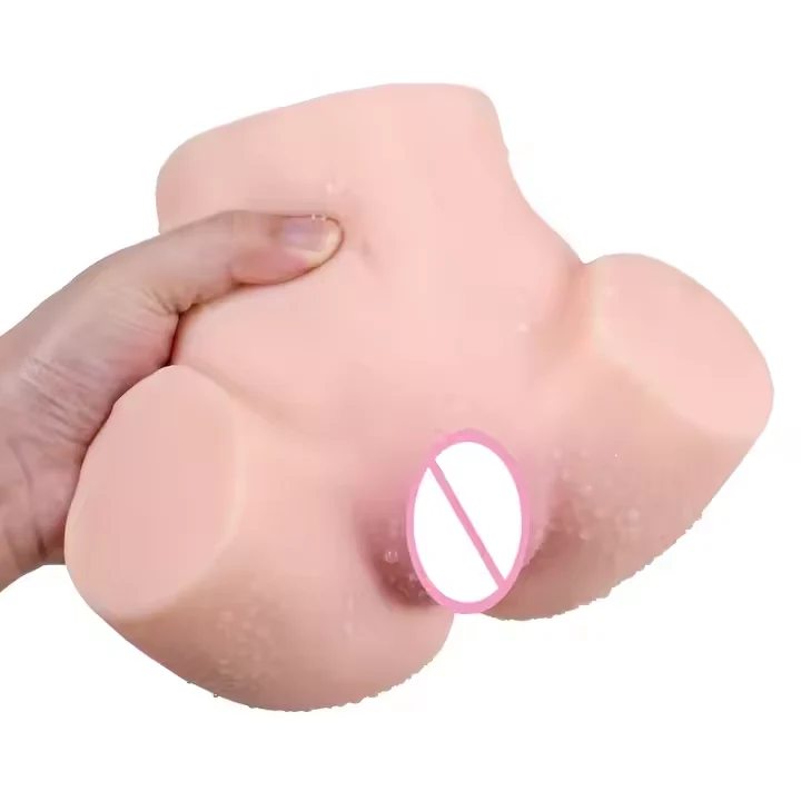 3D Realistic Silicone Pussy Ass Vagina Butt & Anal Adult Sex Toys Masturbators for Men