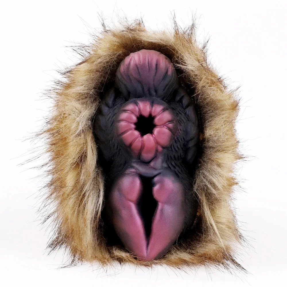Silicone Monster Animal Male Masturbator Cup Soft Pussy for Men