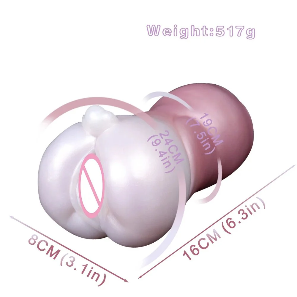 Men's Masturbator Penis Exercise Aircraft Cup Simulation Animal Chestnut Dog Single Channel Masturbation Cup