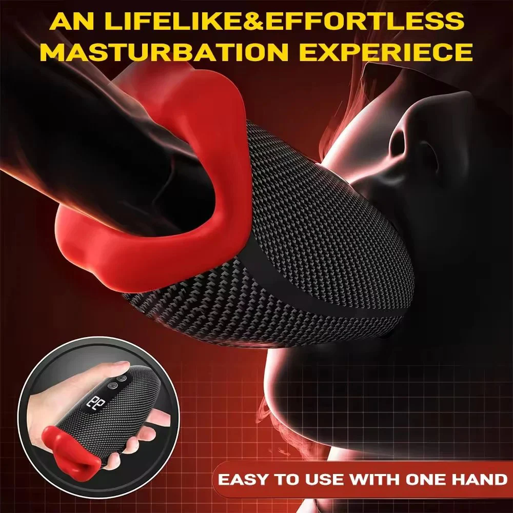 Intimate Fun Male Masturbation Trainer Thrusting Sucking Automatic Electric Heating Massager Sex Machine Sex Toy for Men
