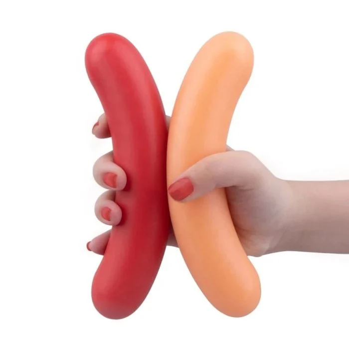 7 Inch Soft Sausage Anal Plug Butt Toy for Adults New Design Sex Toys for Women Men Couples
