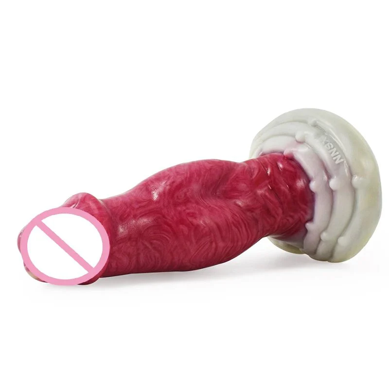 Super Big Animal Anal Plug With Mixed Color Sex Toy Dildo for Him Masturbators