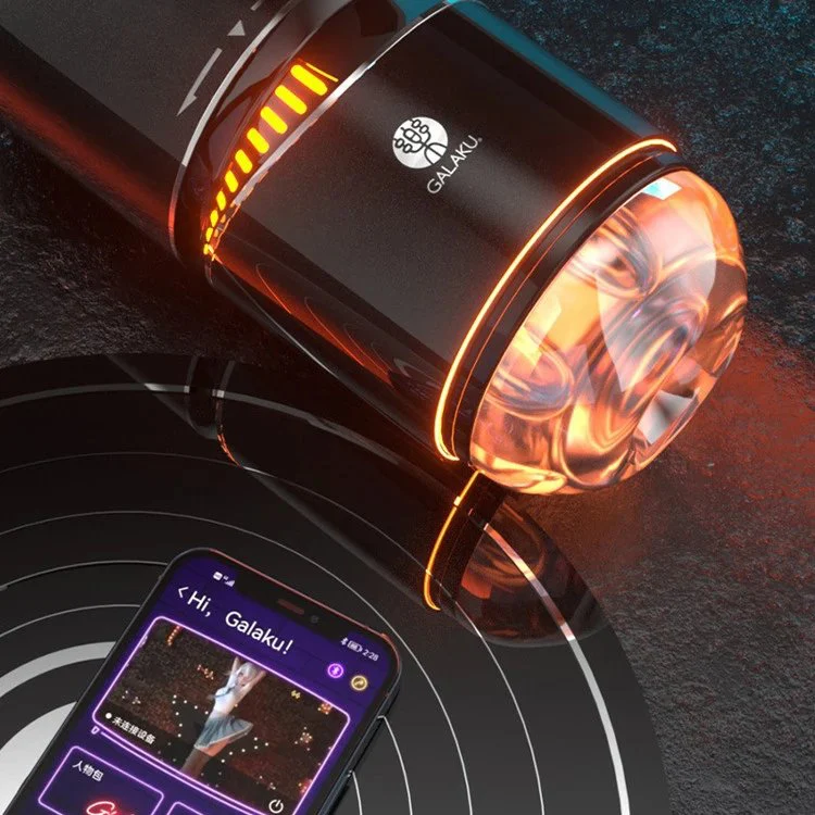 App Control Rotating Automatic Vibration Male Masturbation Cup Pocket Pussy Masturbator Machine