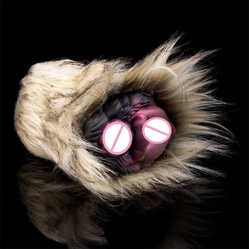 Latest Dog Fluff Masturbation Cup Realistic Animal Vagina Masturbation Product for Man Masturbators
