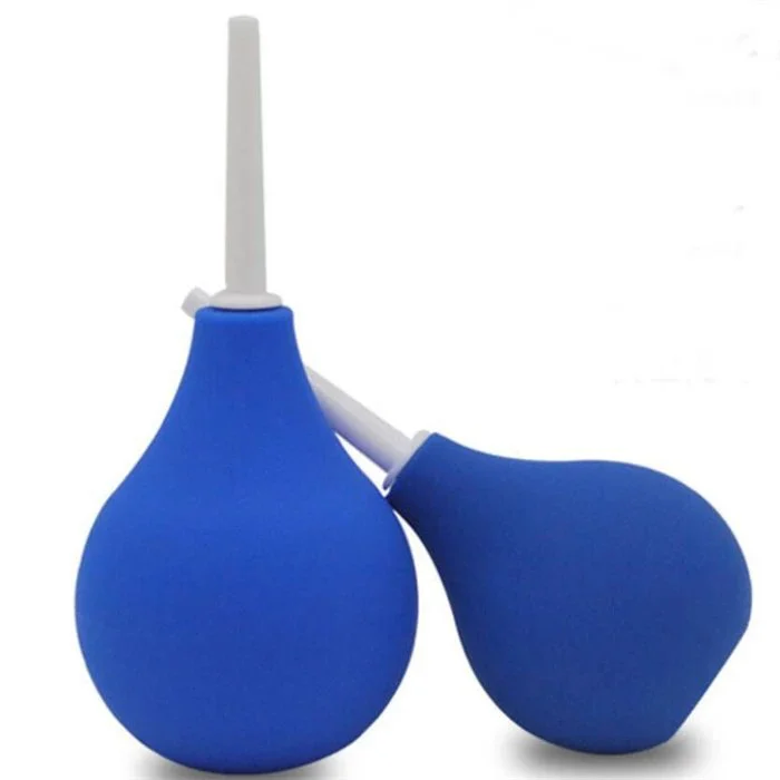 Enema Bulb 220ml Medical Grade Pvc Injections Enema Bulb Syringe Anal Enema for Cleaning Anal Vaginal Sex Toys