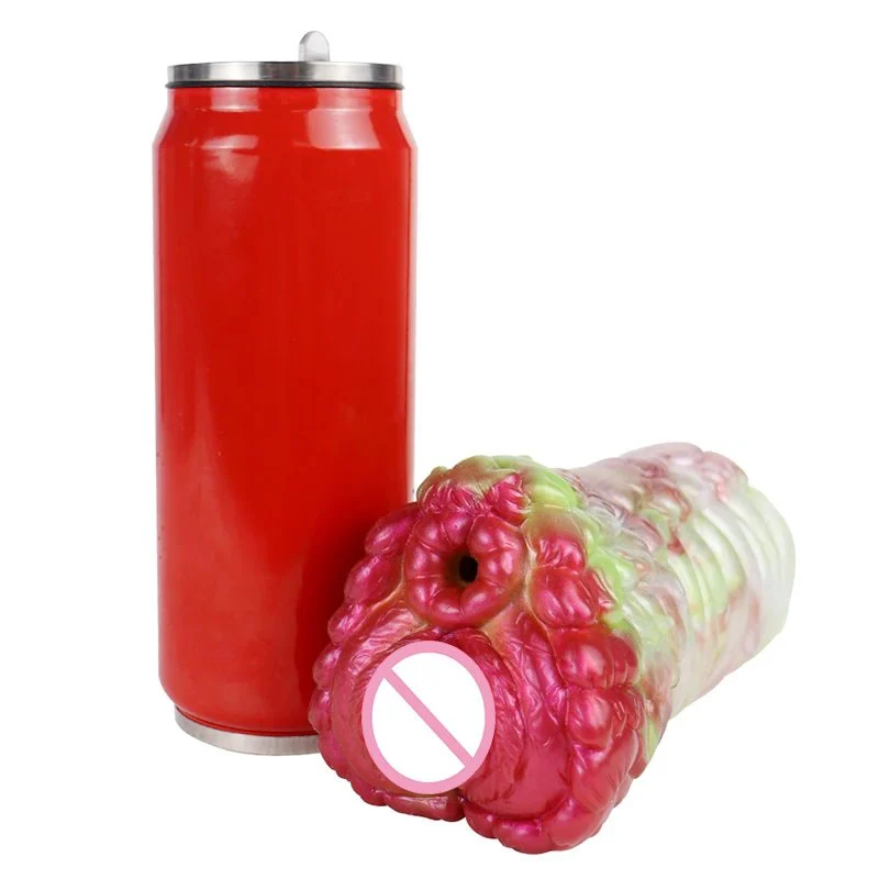 Dual Channel Sheep Pocket Pussy Liquid Silicone Animal Male Masturbator Monster Sex Doll Suitable for Male Masturbation