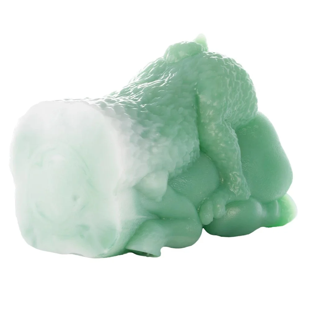 Dual Hole Pocket Pussy Male Masturbator Body Safe Silicone Soft Pussy Anal Fantasy Vagina Artificial Vagina for Men Sex