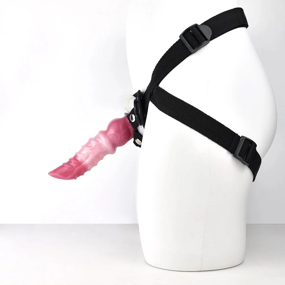 Strap Chastity Device New 7.28 Inch Large Artificial Sex Men Toy Strap Chastity Device for Male Penis Cock