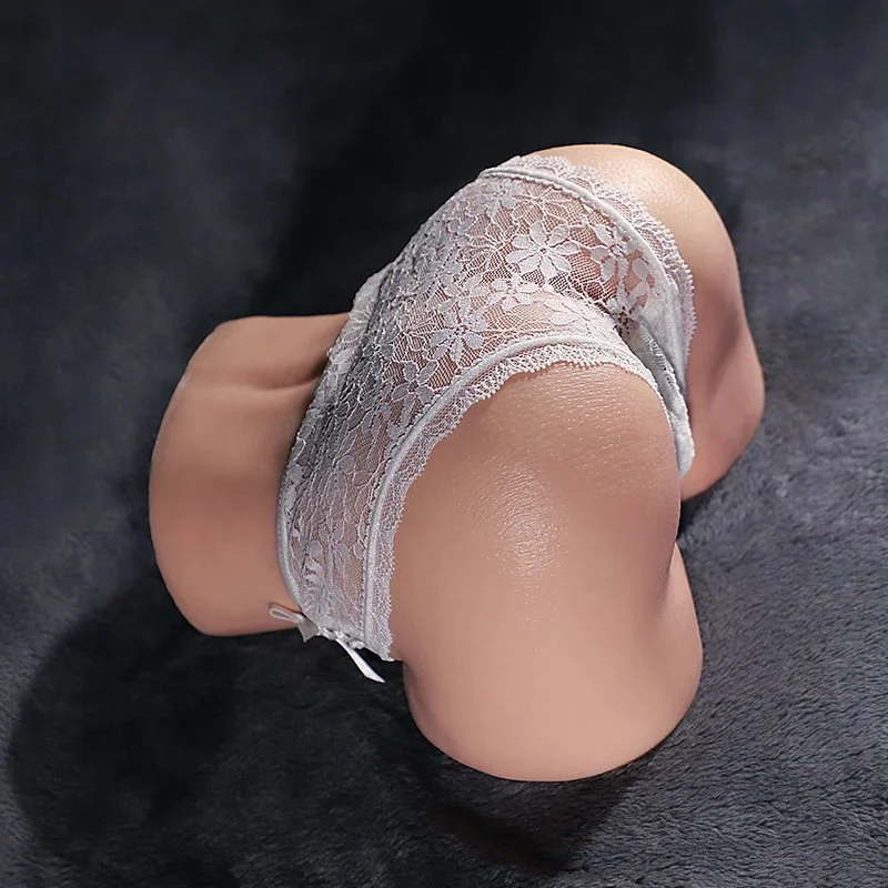 Female Body Male Masturbator Safe Silicone Simulation Big Buttocks Masturbator Experience Feel Realistic Adult Toys