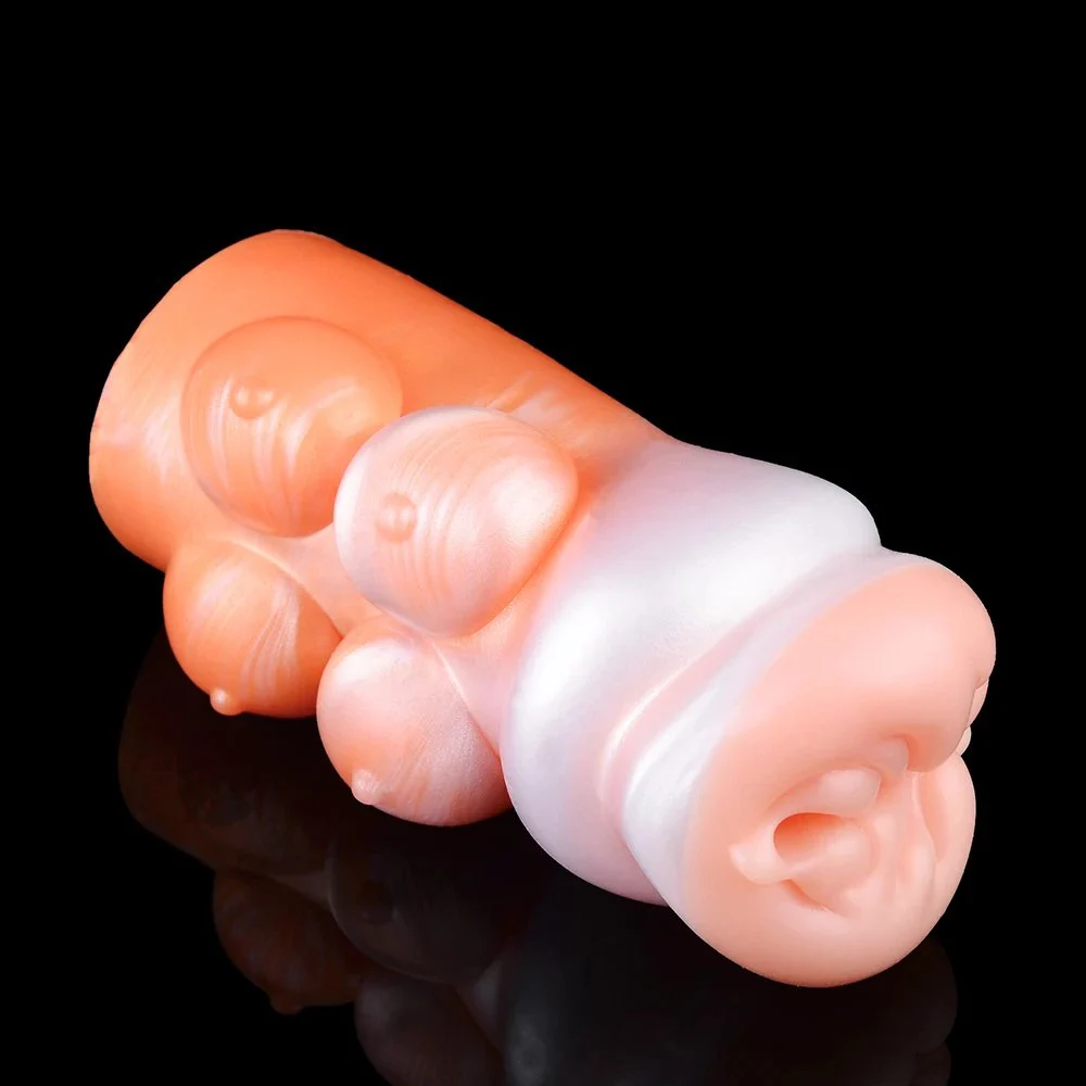 Male Fantasy Monster Masturbator Animal Masturbation Cup Artificial Corgi Soft Pussy Silicone Pocket Male Masturbation Adult Toy