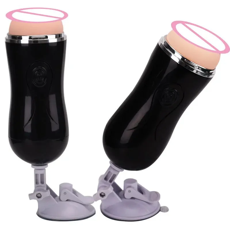 Male Masturbator with Suction Cup Aircraft Cup Sex Toys for Male Masturbation