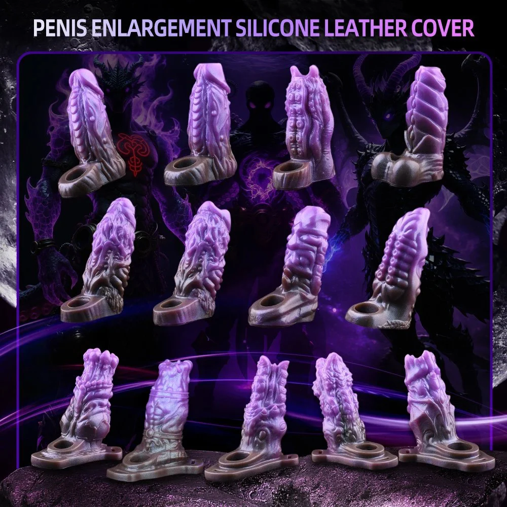Enlargement Akirhos - First Fang Fantasy Series Male Penis Dildo Sleeves, Sex Toys to Enhance the Experience