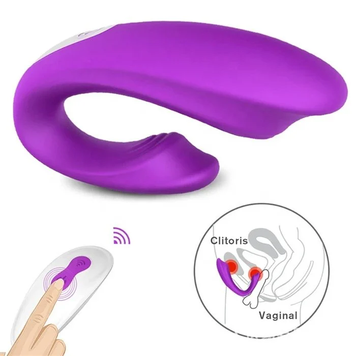 2 in 1 G-Spot Nipple Anal Clitoris Vibrator Flexible Adult Sex Toys for Clit Stimulator Panty Vibrator