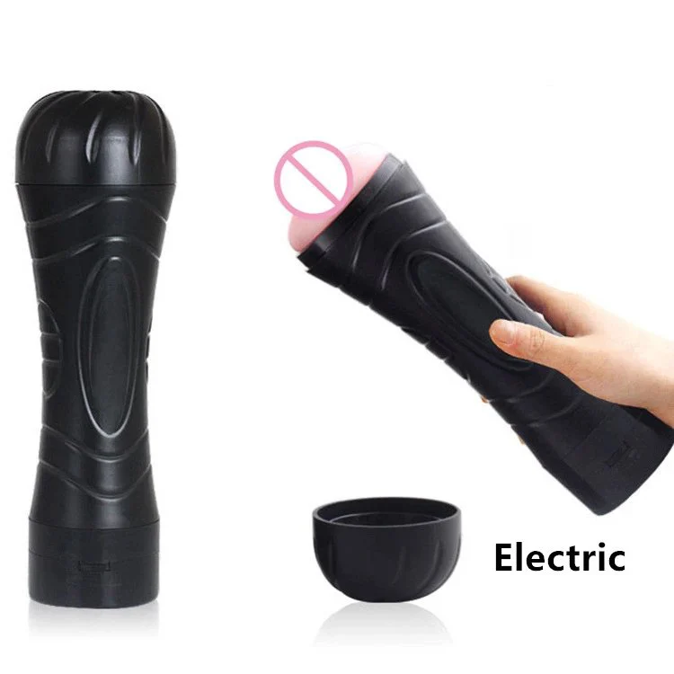 Sex Toys for Men Pocket Pussy Vagina Anal Mouth Electric Masturbation Cup Male Masturbator