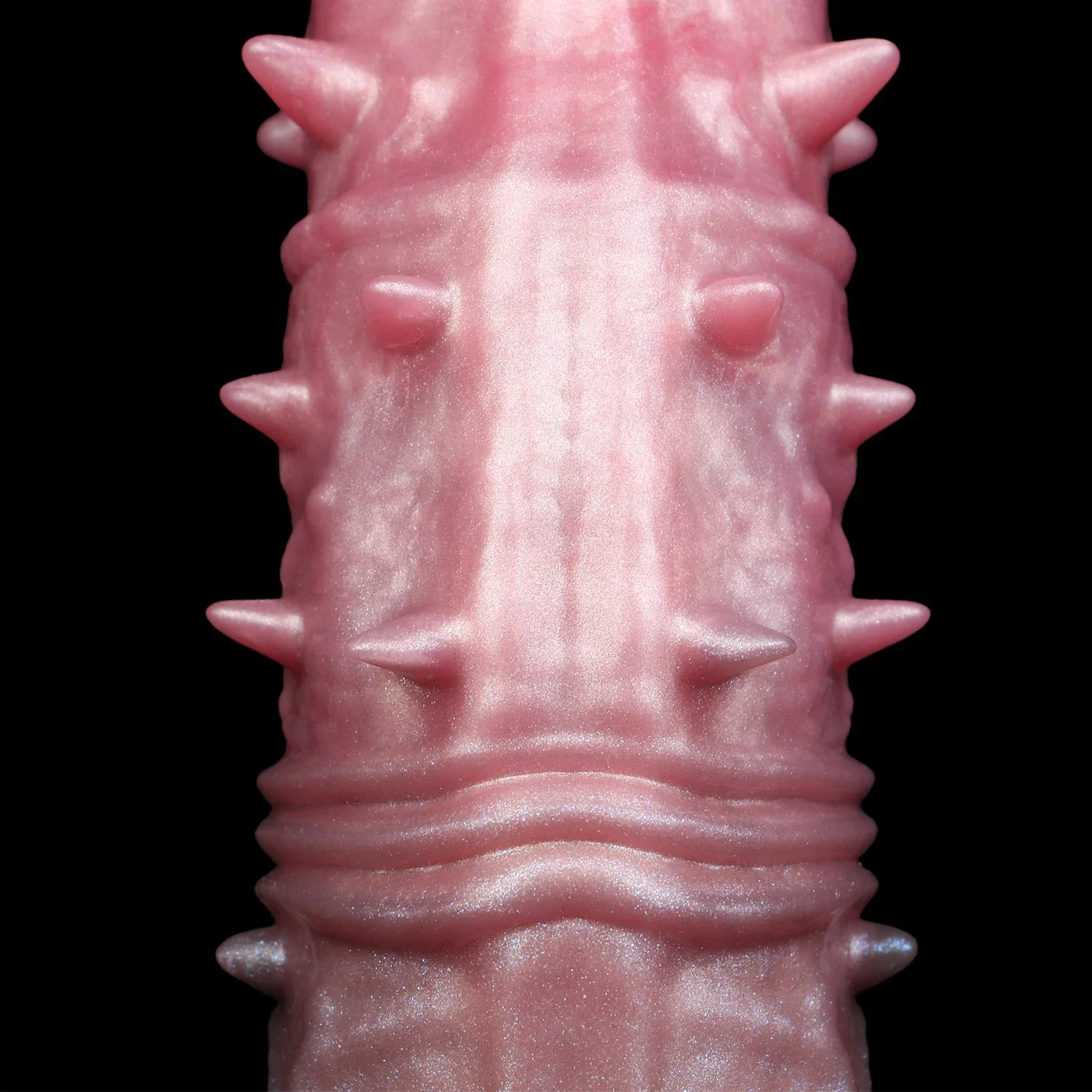 Fantasy Horse Penis Sleeve With Spikes 7.48 Inches Animal Dildo Sheath Texture Massager Sex Toy for Men Women