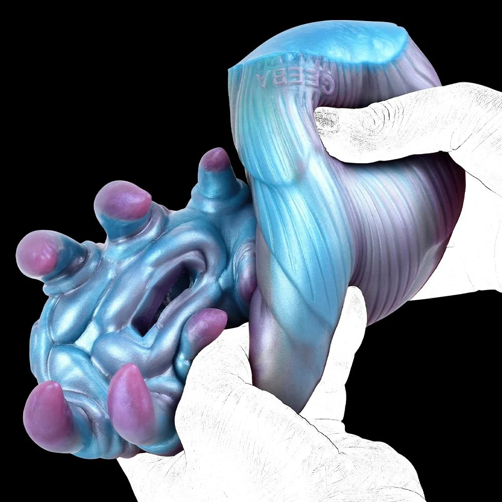 Fantasy Stroker Masturbator, 100% Body Safe Liquid Silicone Masturbator Adult Toy