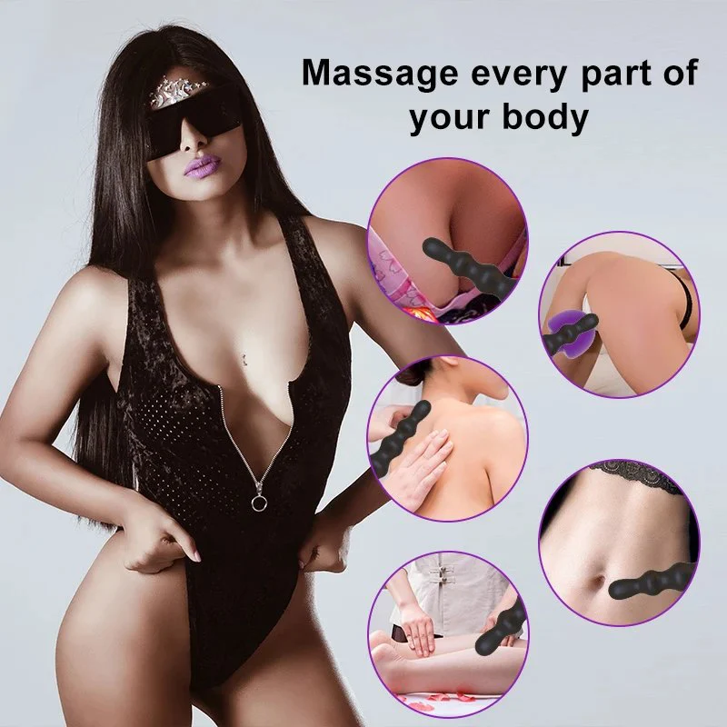 7-Frequency Vibration Rechargeable Women Butt Plug G Spot Stimulus Prostate Massager Male Anal Adult Sex Toy for Couple and Man