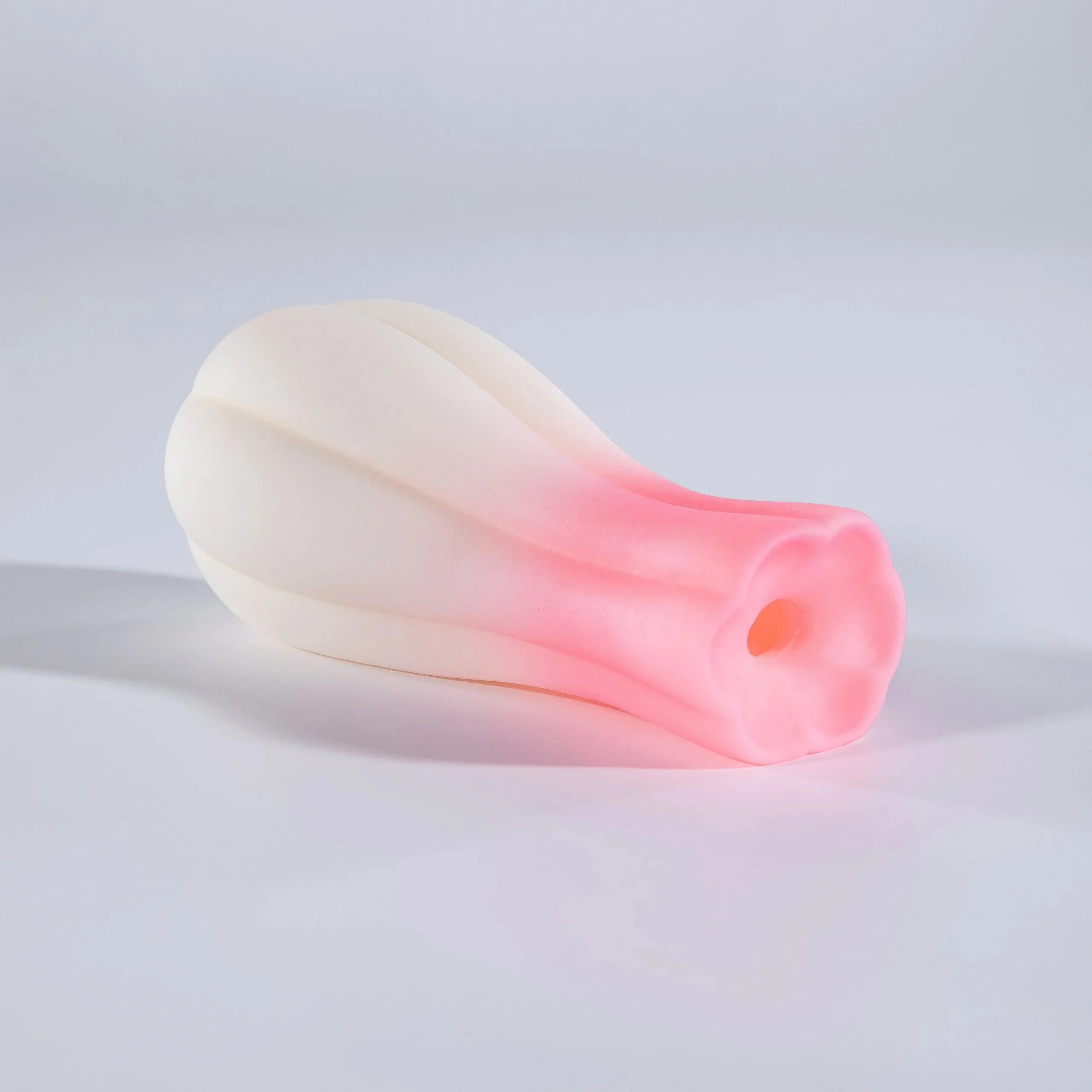 Malus Spectabilis Vase Masturbator Pink White Gradient TPE Men Masturbation Sex Toy Products for Male Anal Masturbator
