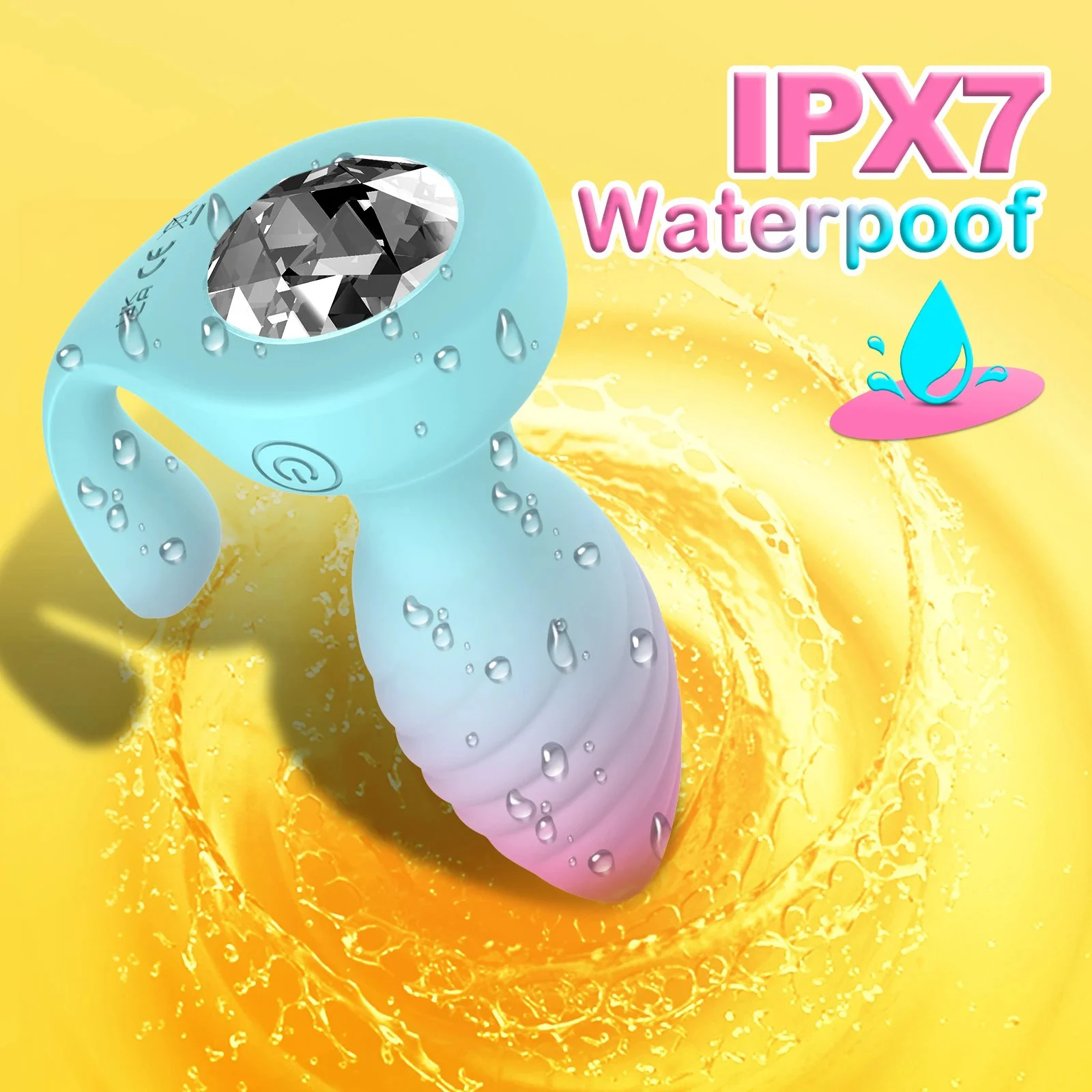 Anal Butt Plug Vibrator Adult Sex Toys for Women Anal Toys Remote Control Vibrating with 10 Vibration for Couple