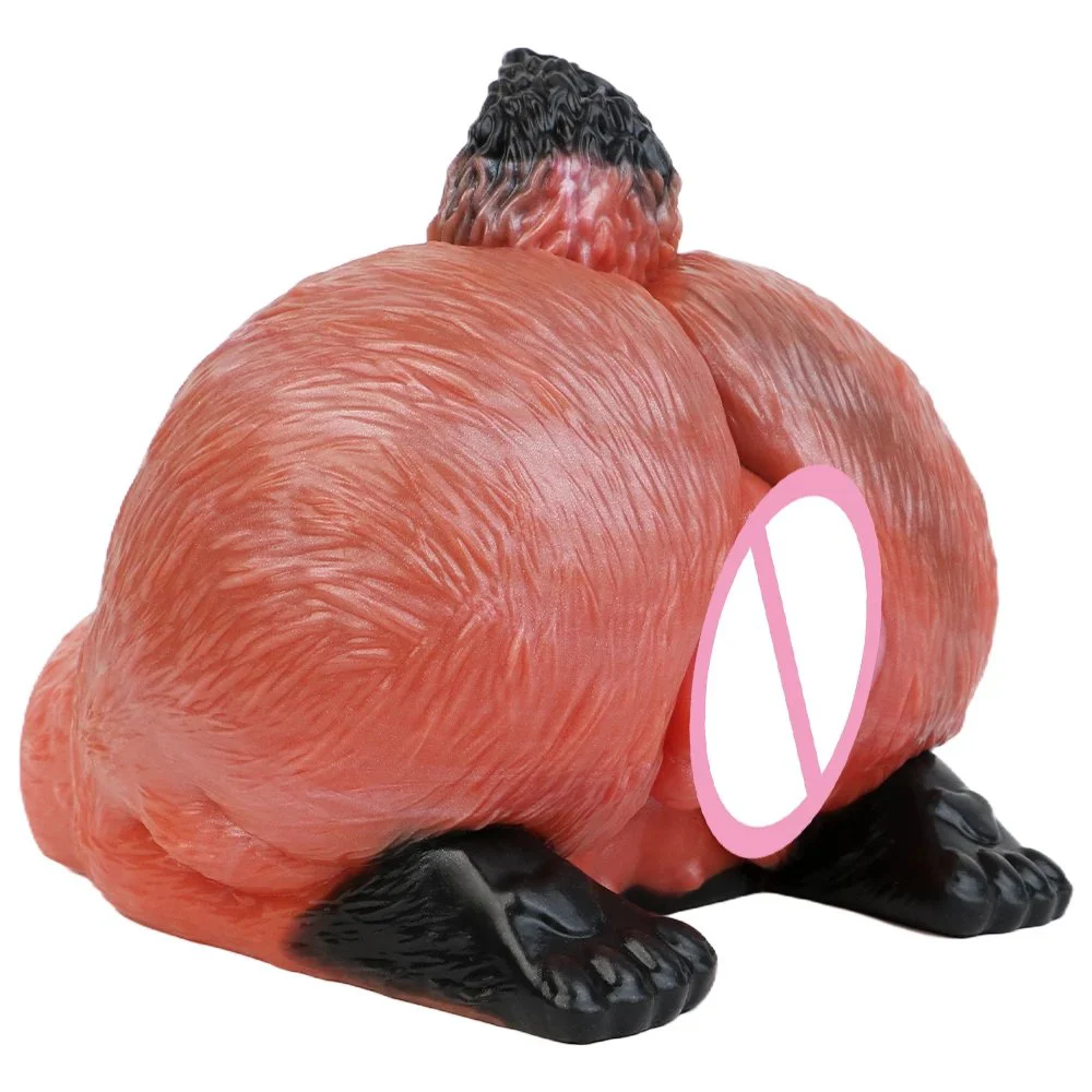 Fantasy fox Buttock Male Masturbator Big Size Masturbator Silicone Soft Vagina Fantasy Vagina Sex Toys for Men