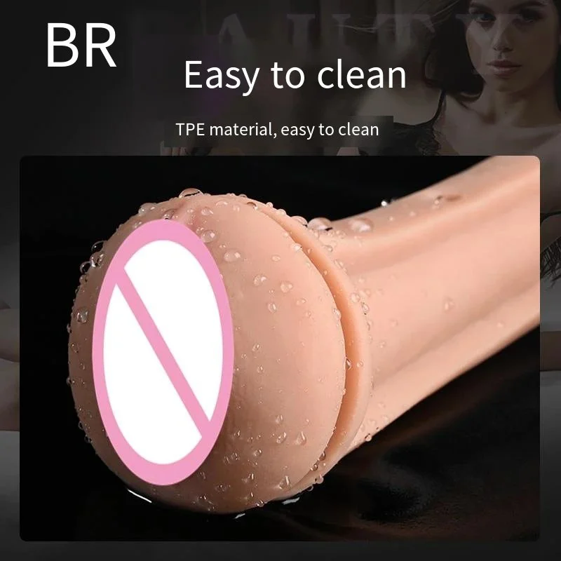 Masturbation Cup TPE Penis Masturbator for Male and Female Adult Use Artificial Vagina Sex Toy