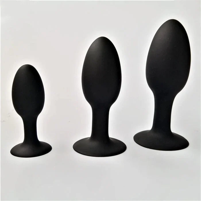 Anal Plug Silicone Waterproof Anal Beads with Metal Ball Anus Muscles Trainer Butt Plug Anal Sex Toys for Gay Couples Anal Sex