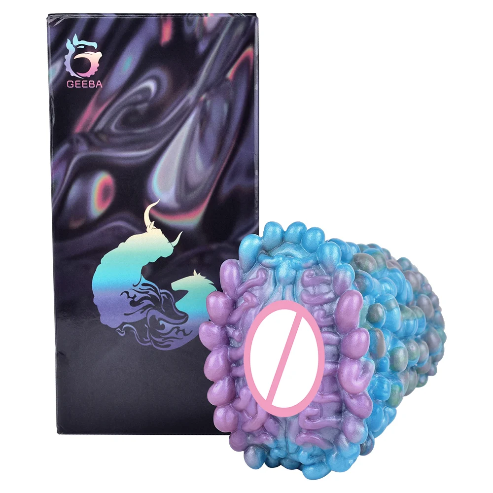 Sex Toys Realistic Vagina Anal Male Masturbator Silicone Big Men's Masturbation Colorful for Men