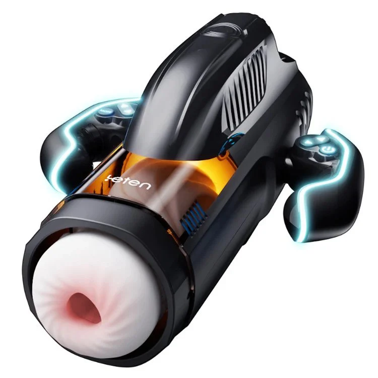 Handheld Electric Automatic Masturbation Machine for Male Telescopic Heating Sucking Masturbation Cup for Sex Toys for Men