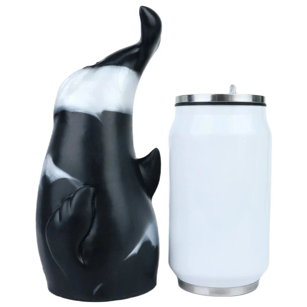 Fantasy Monster Killer Whale Pussy Tight Liquid Silicone Soft Masturbator Male Masturbation Cup Adult Sex Toy