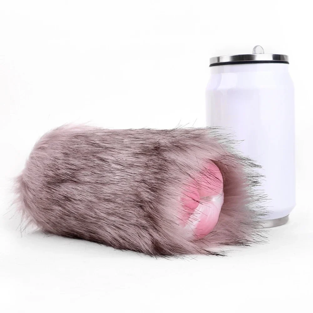 Plush Toy Liquid Silicone Masturbator Cup for Men